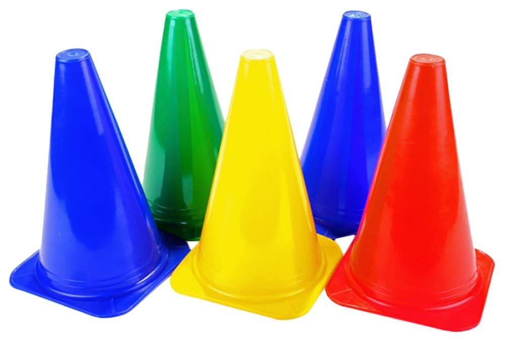 Cone Marker, 9 Inch Football Training Cricket, Sports Training, Kids Outdoor-image-45