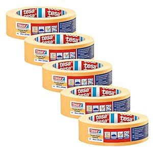 tesa Präzisionskrepp 4344 Standard 5er Pack Malerkrepp