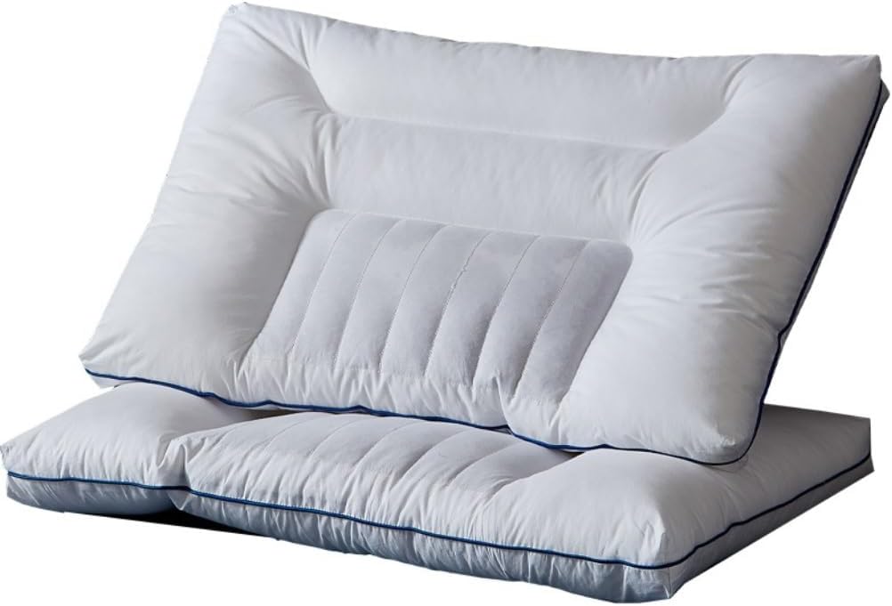 Pillow for Two Single Person for Family Use Cervical Protection Sleep Aid Buckwheat Pillow Core