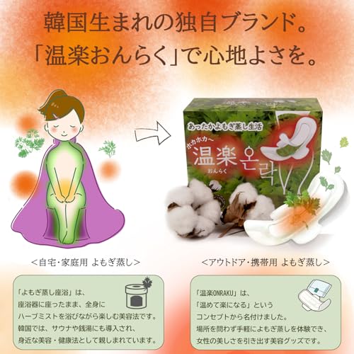 からだご褒美 温楽 よもぎ蒸しパッド