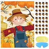 Thanksgiving Games for Kids Party Pin The Nose
