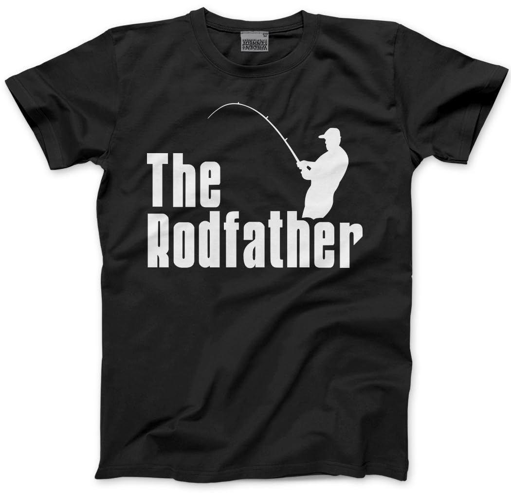The Rodfather - Fathers Day Dad Father Gift - Mens T-Shirt