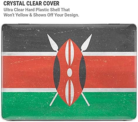 Skinit Case + Skin Compatible with MacBook Air 13in M1 (2021) Originally Designed Kenya Flag Distressed Design