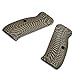 G10 Grips for CZ 75 Full Size, Sunburst Texture, Cool Hand Brand, Coyote Color