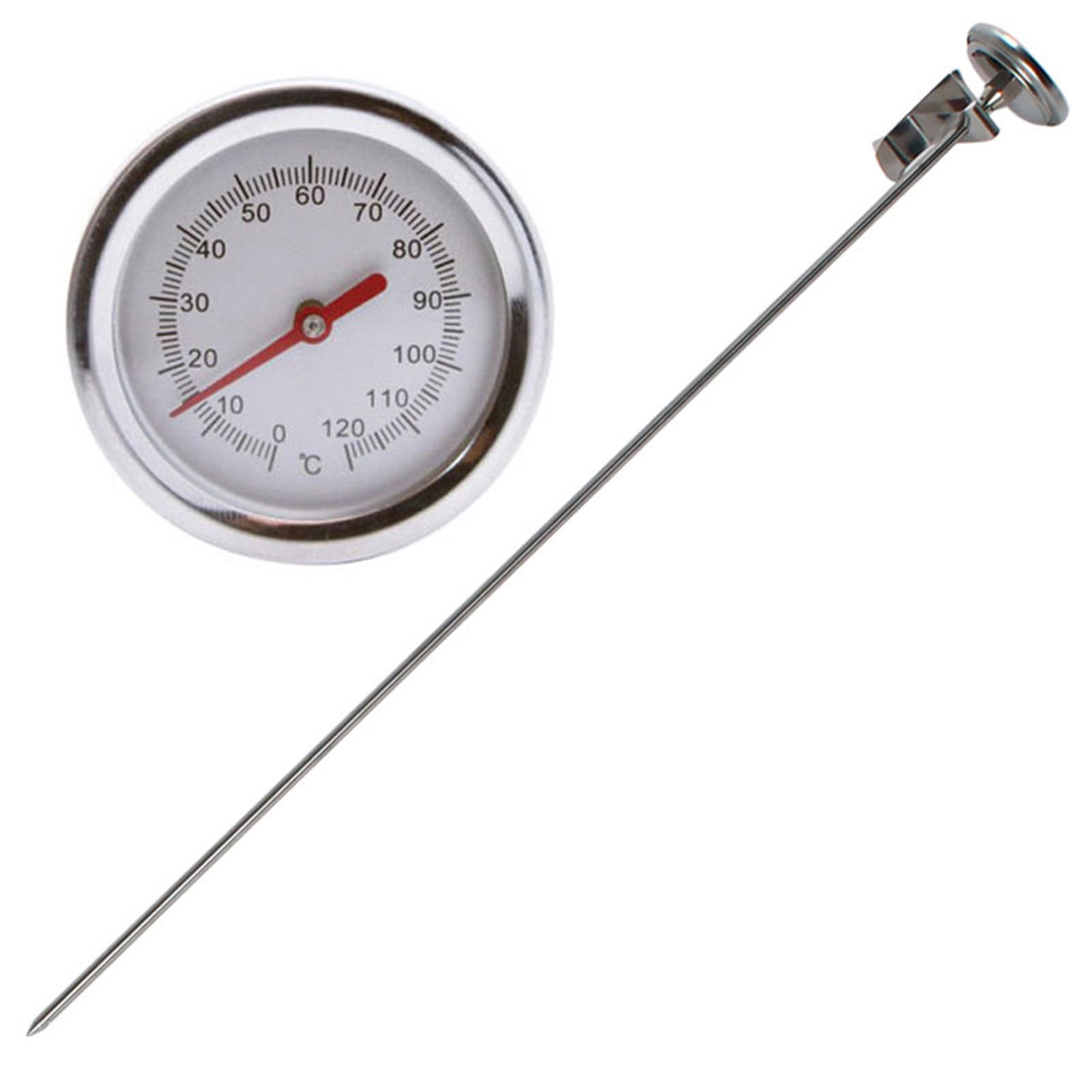 Tsophreniq Stainless Measuring Probe Temperature Monitors Soil Thermometers Plant Tool Compost Tester Meter For Garden Thermometers