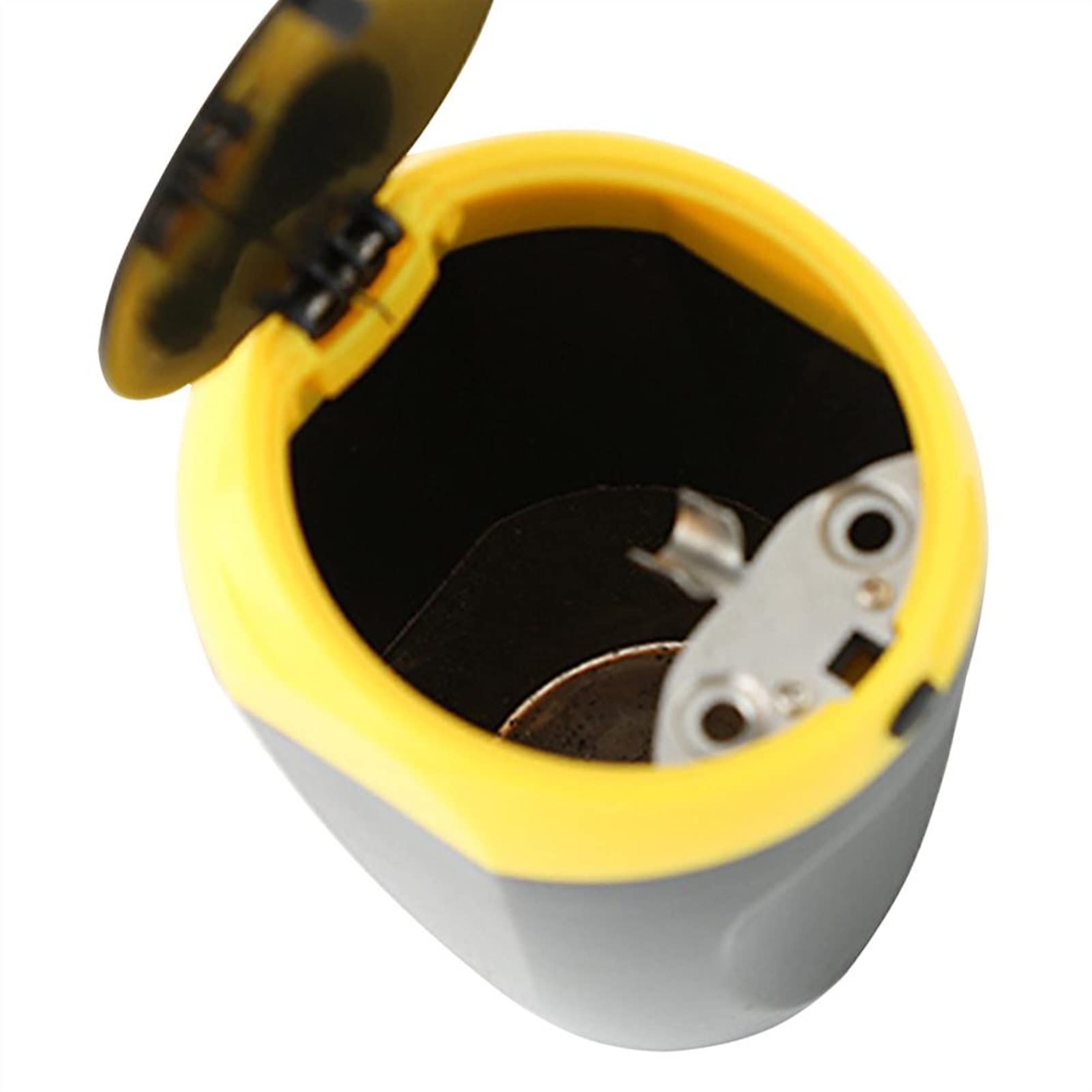 Cendrier Portable en céramique avec éclairage LED pour Voiture, Compatible avec Les cendriers ignifugés pour Voyages et Usage Domestique.