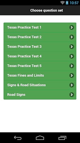 TEXAS DRIVING TEST