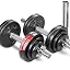 B. Black - 65lb (32.5lb x 2) + Chrome Barbell