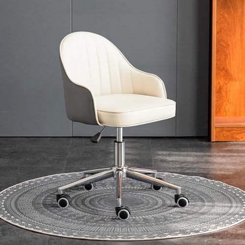 Chaise de coiffeuse compacte et siège d'ordinateur pour chambre d'étudiant