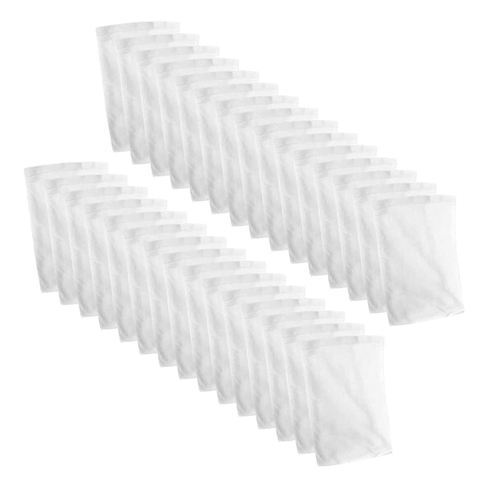 guizhoujiufu Pool Tools Swimming Pool Plastic Skimmer Replacement Basket Filter Bag, Including 30 PCS Socks