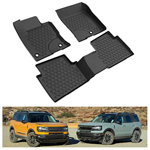 Kiwi Master Floor Mats for 2021-2026 Ford Bronco Sport