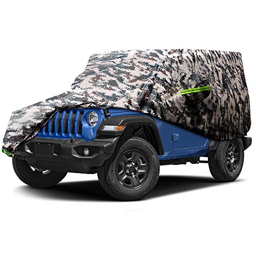 Compare Price jeep wrangler 2 door car cover on