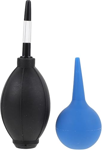 Healifty Paquete de 2 jeringas de oído, jeringa de mano para bebés y adultos, bombilla de goma para lavar las orejas, herramienta de eliminación de