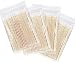 Fenshine 400 Pcs Coton-tiges Pointu Distributeur de Cotons-tiges Petit Coton-tiges Manche en Bois pour Tatouage Sourcils Beauté Maquillage Ongles