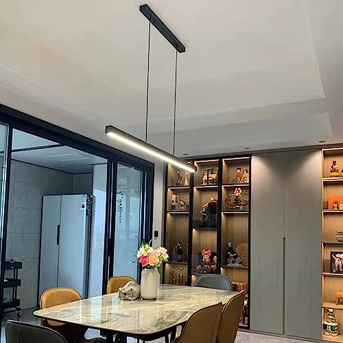 Lampe table suspendue LED réglable avec télécommande pour bureau et salle à manger