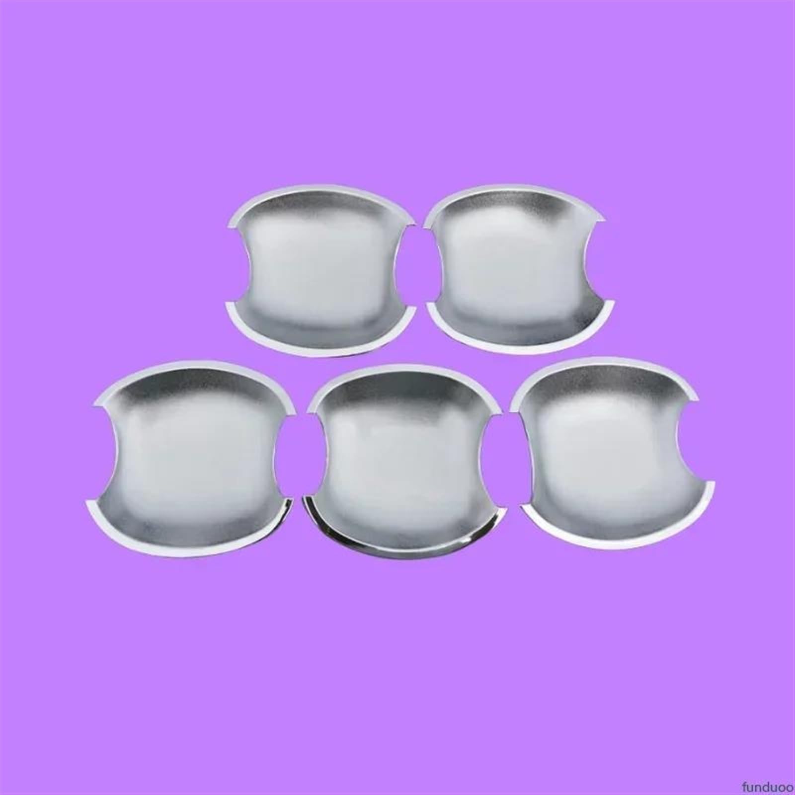 Nmjlqw Style 3 Car Accessories Door Handle Trim Abs Exterior Strip Cover Decorative For Toyota Rav4 2006-2013(Style 3)