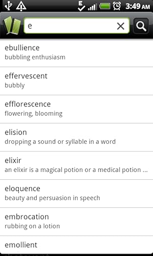 Dictionary App
