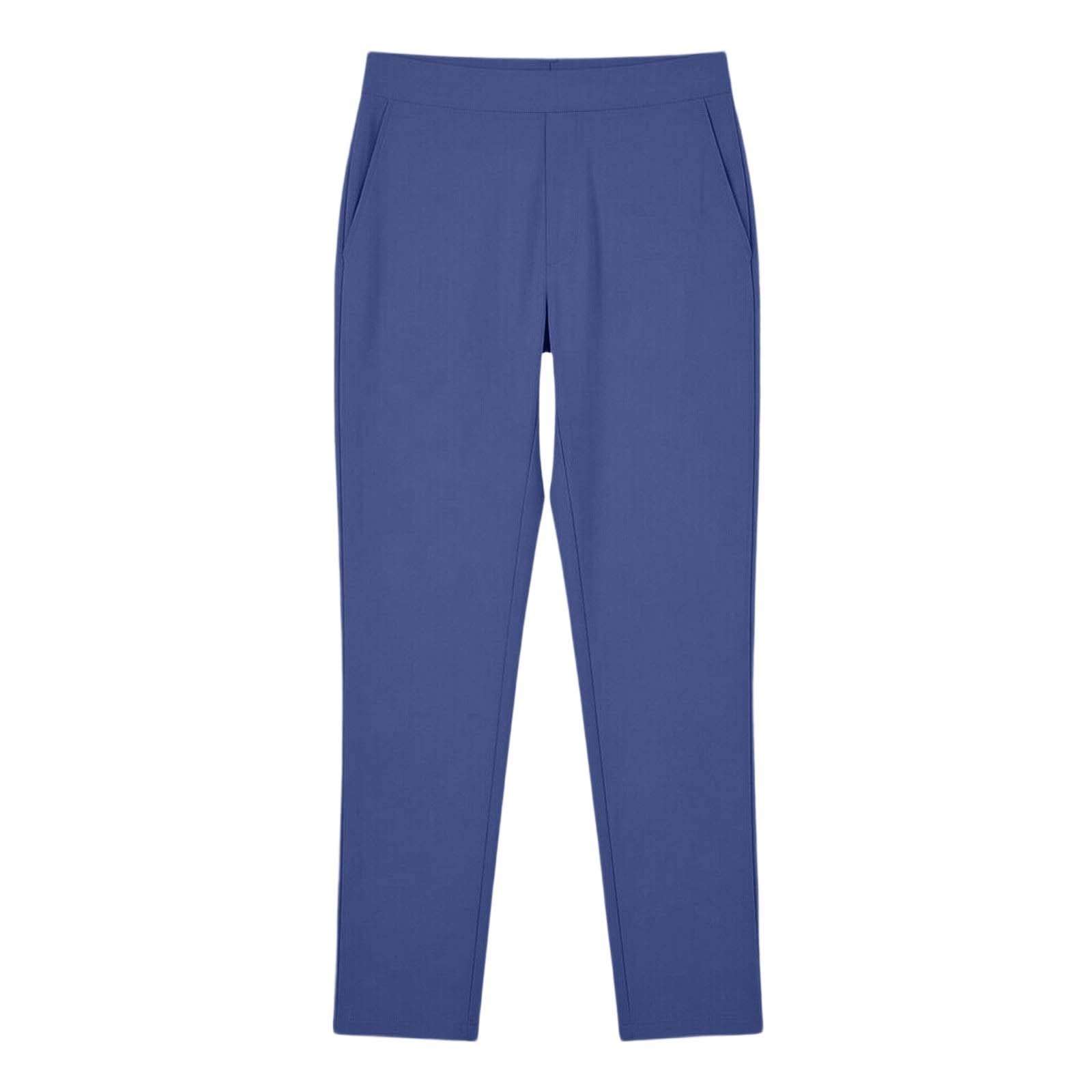 Pantaloni chino da donna, elasticizzati, da golf, 7/8, estivi, da jogging, sportivi, per il tempo libero, per lo sport, per l'allenamento, per il lavoro, per la corsa, estivi