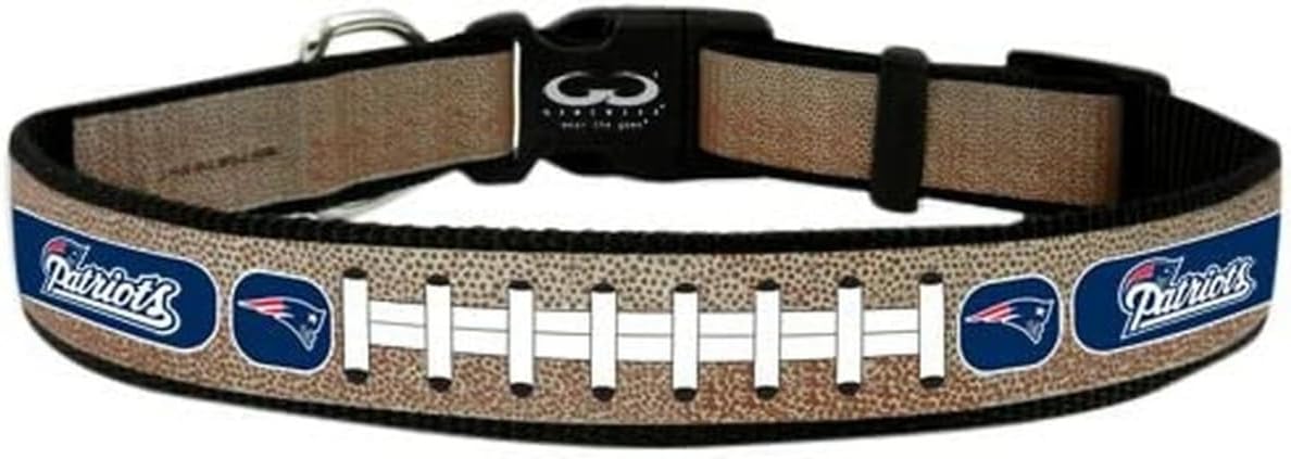 GameWear NFL New England Patriots Reflective Football Collar