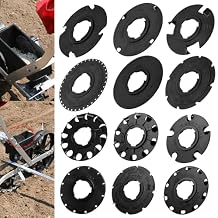 60009 60010 Optional Seed Plate 12 Set for EarthWay 10001 1001-B Garden Seeder Plants, Earth-Way Seed Plates, Works for Sweet Corn, Radish, Leek, Asparagus, Spinach, Carrot, Beans and More