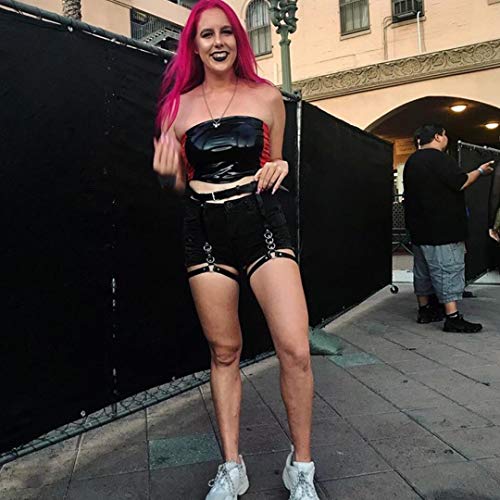 image for HOMELEX Women's Leg Harness Caged Thigh Holster Garters Harajuku Waist