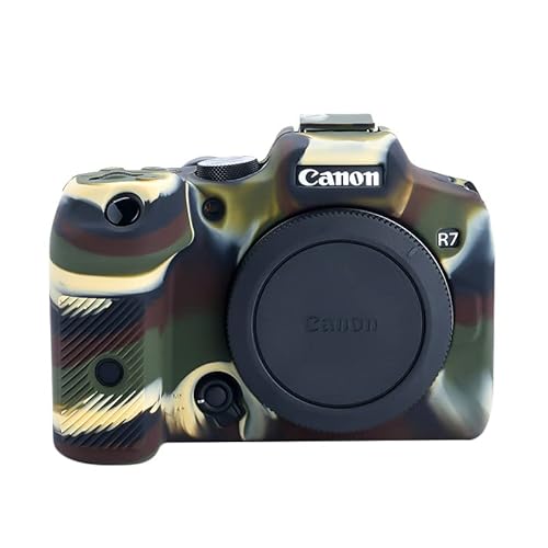 Rieibi Canon EOS R7ケース、EOS R7カバー EOS R7シリコンケース EOS R7保護カバー EOS R7カメラケース デジタルカメラ専用 シリコンカバー カメラカバー 全面保護 ソフト アウトドア撮影 耐久性 耐衝撃 着脱便利(カモフラージュ) Rieibi Canon EOS R7ケース、EOS R7カバー EOS R7シリコンケース EOS R7保護カバー EOS R7カメラケース デジタルカメラ専用 シリコンカバー カメラカバー 全面保護 ソフト アウトドア撮影 耐久性 耐衝撃 着脱便利(カモフラージュ)