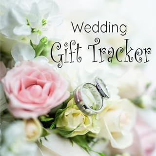 Wedding Gift Tracker: 8.5" x 8.5" Cute Color Interior, Gift Log Record Book for Wedding Presents, Thank You List with Address Log, Wedding Shower Notebook, Wedding Gift Register (48 Pages)