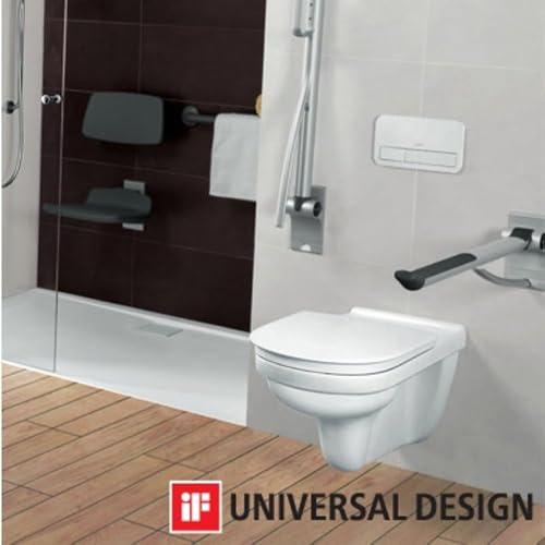WC suspendu PMR VILLEROY ET BOCH O.novo - vue 3