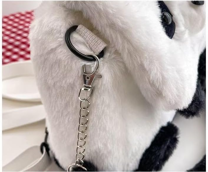 Cute Plush Panda Backpack, Plush Panda Bag, Stuffed Animal Backpack, Shoulder Bag Crossbody Bag, Cute Cartoon Bag - Image 6