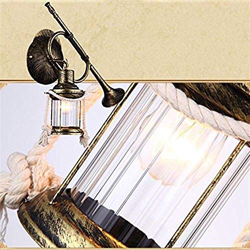 Lámpara de pared luces de pasillo creativas para decoración de hoteles 4