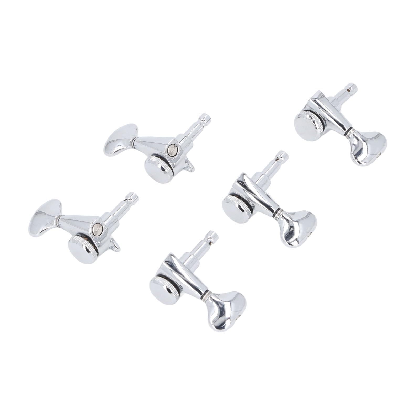 Clavijas de Afinación de Guitarra, 6 Piezas Afinador de Bloqueo de Guitarra con Relación de Engranaje 1:21, Clavijas de Afinación de con Lubricación Sellada y Accesorios de Instalación para