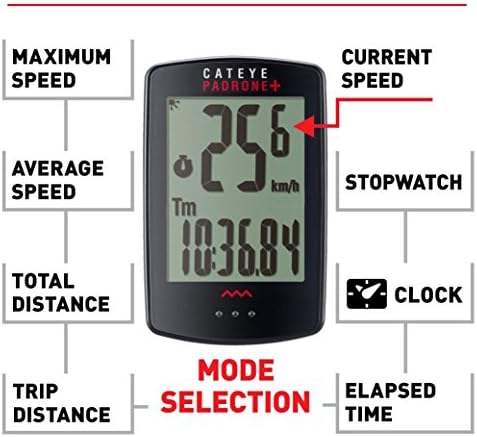 cateye padrone wireless bike computer