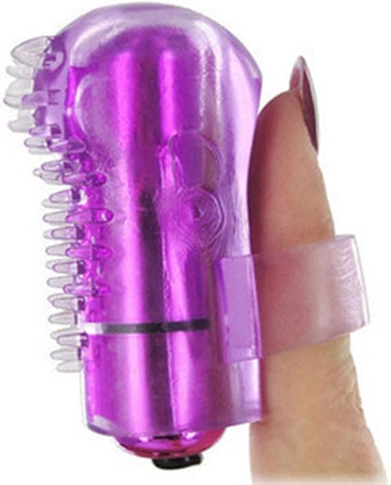 Vibrador de cristal para los dedos, estimulación del clítoris ...