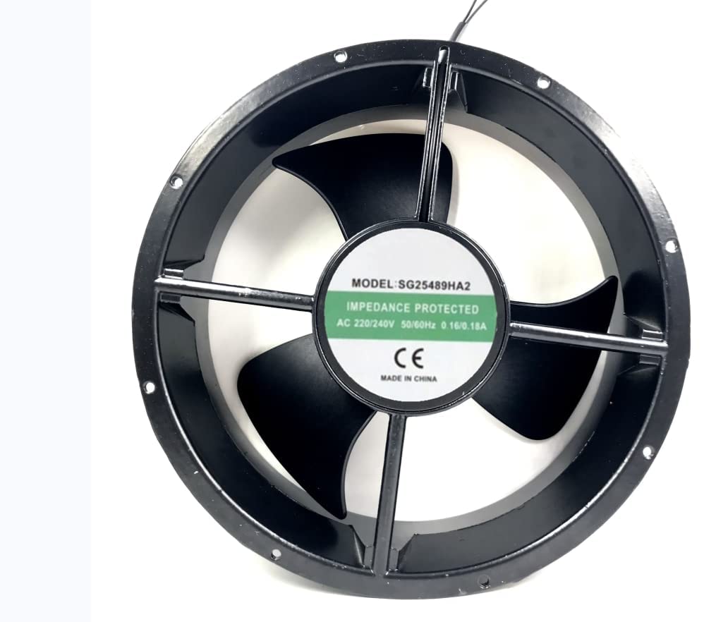 Ventilateur de refroidissement axial 220 V boîtier extracteur d'air 254 mm 25489