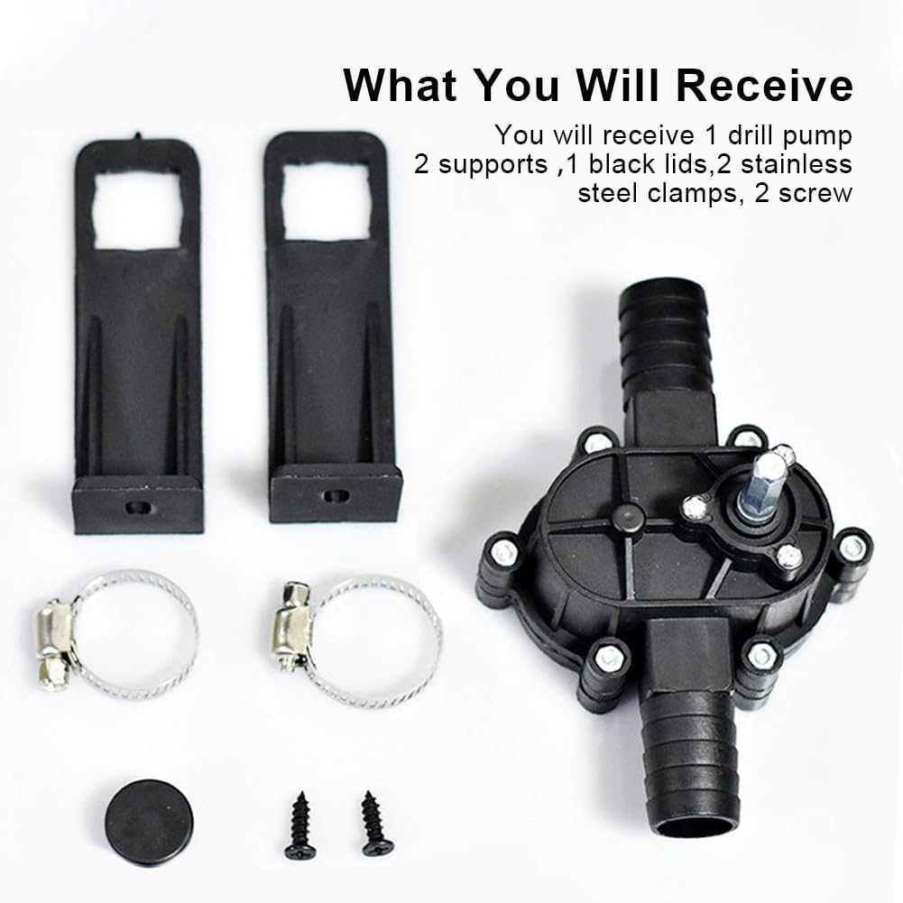 Electric Drill Pump for Water Gasoline Oil Diesels