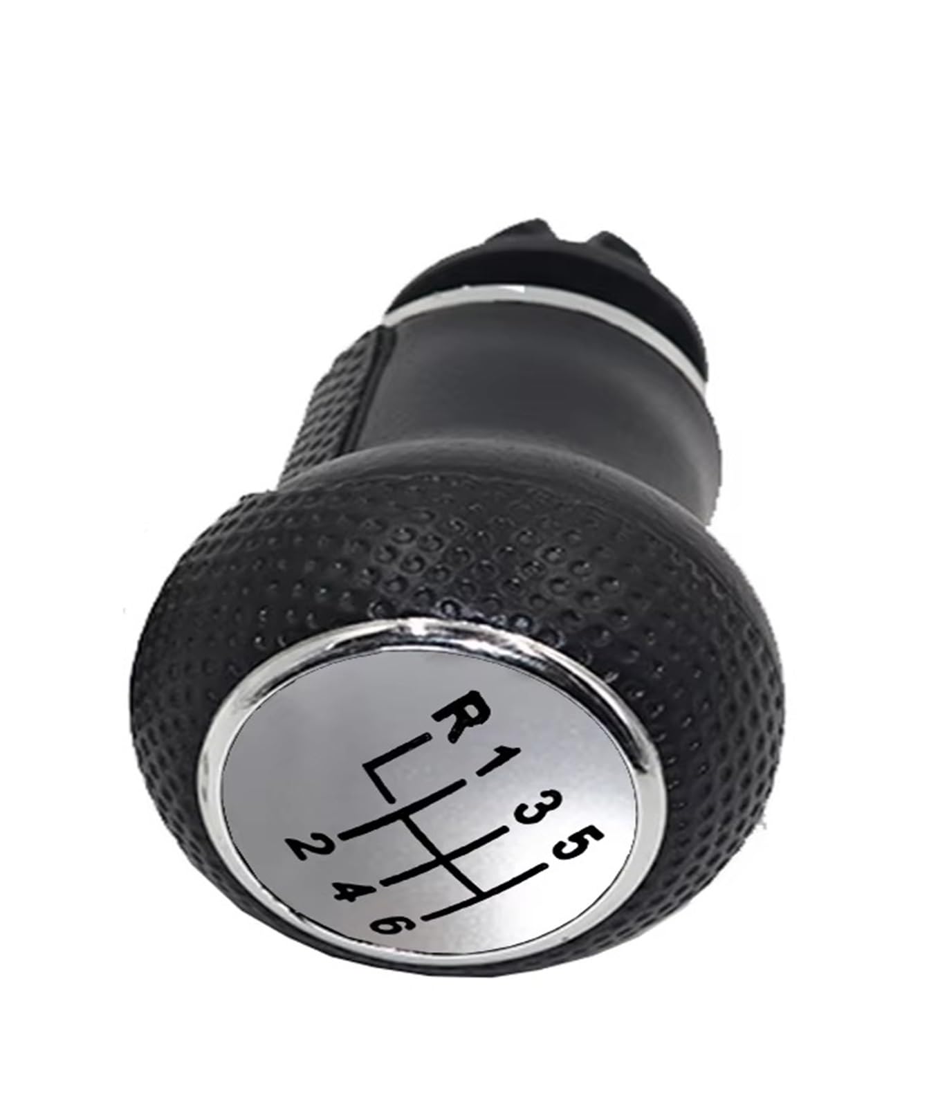 OUVECR Car Shift Gear Knob Handle for Galaxy 1 I MK1 (WG) 1997-2005 Gearbox Gaiter Stick Handles Gear Shift Knob Lever Gear Shift Cover(6 Speed Silver)