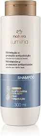 NATURA LUMINA SHAMPOO HIDRATAÇÃO E ANTIPOLUIÇÃO 300ml