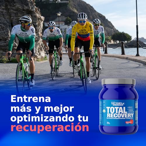 VICTORY ENDURANCE Total Recovery (750g) Sabor Sandía, Preparado Bebida Post-Entreno de Carbohidratos Electrolitos y Proteínas, Con BCAA 2:1:1, 12 Vitaminas y 9 Minerales, Recuperación Rápida - Imagen 6