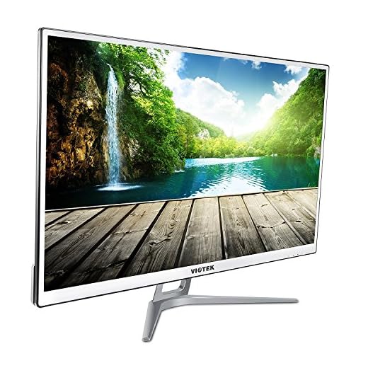 VIOTEK H320 32 Inch 16:9 Widescreen 1080p HD IPS LED Computer Monitor: Ultra-Crisp Picture; VGA/DVI/HDMI Connectivity (60Hz)