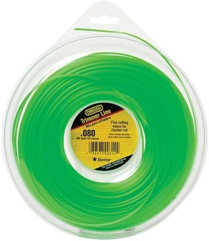 Oregon Cutting Systems 37585 Copolymer Trimmer Line, 0.08" Diameter, 1 lb Spool, 405'