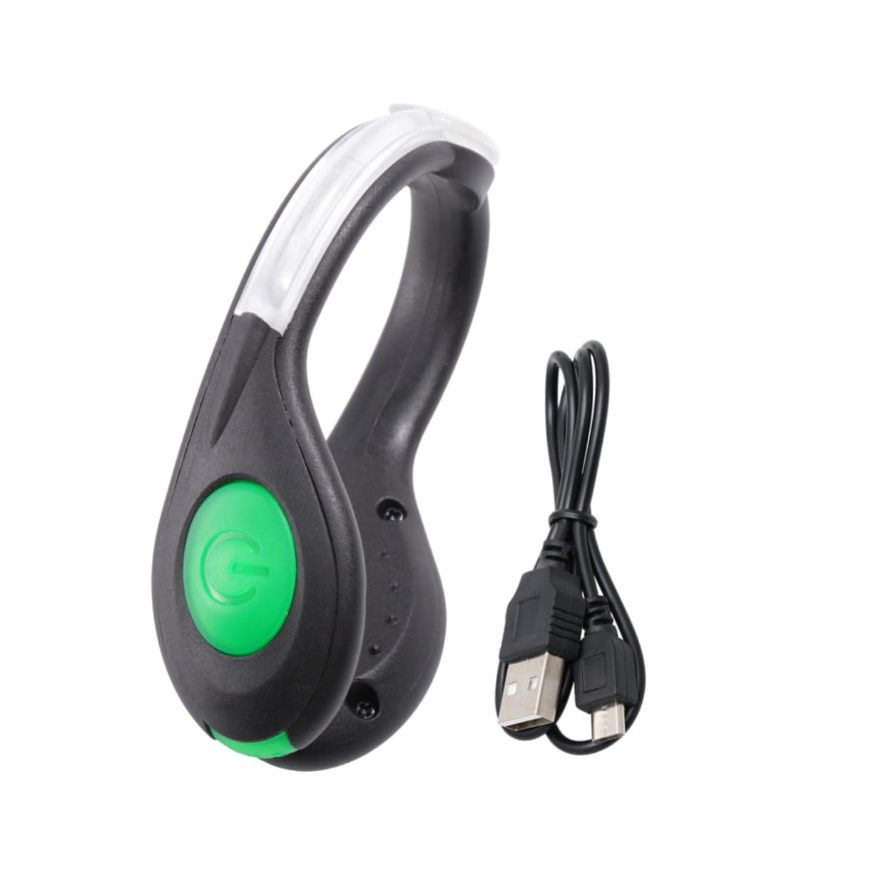 YARNOW 6 Pz Light Lux Clip per Indumenti Zaino Borsone Collare Cane Lo Zaino Luce Ricaricabile USB Luce di Allarme a LED Gli Sport luci di Marcia Luce di Marcia Notturna Scarpe Luminose