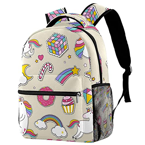 Sac à dos licorne enfants avec bretelles rembourrées contre le mal de dos