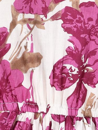 Image of Stylum Women's Bandhej Printed Rayon Peplum Top