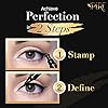 LA-PURE-Waterproof-Eyeliner-Stamp-2-Wingliner-Black-Make-Up-Pens-Vamp-Style-Wing-Smudgeproof-Waterproof-Perfect-Cat-Eye-Look-Winged-Long-Lasting-Liquid-Eye-Liner-Pen-Eyeshadow-No-Dipping LA PURE Wing Eyeliner Stamp Pens 2x Liquid Cat Eye Winged Eyeliner Stamp & Fine Tipped Pen Eyeliner Stencil Smudge Proof Black Eye Liner Tiktok Trend Items Sweatproof -Black 10mm