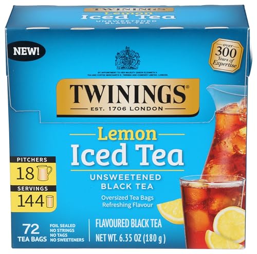 Twinings, Tea Iced Lemon, 72 Count