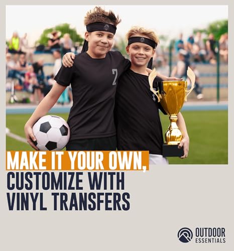 Image of OutdoorEssentials Tie Headband - Sweat-Wicking Running Headband - Hair Control Head Tie - Ninja Costume Accessories