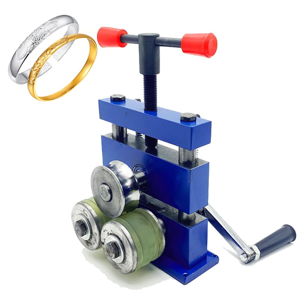Machine à laminer manuelle multifonctionnelle pour bijoux et formage de bagues DIY