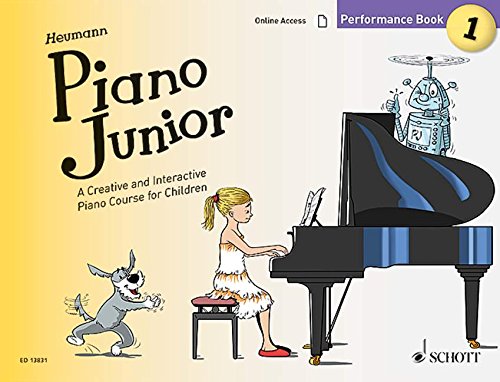 Piano Junior: Performance Book 1 - A Creative and Interactive Piano Course for Children - Piano - sheet music - (ED 13831)