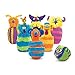 Melissa & Doug Monster Plush 6-Pin Bowling Game With Carrying Case