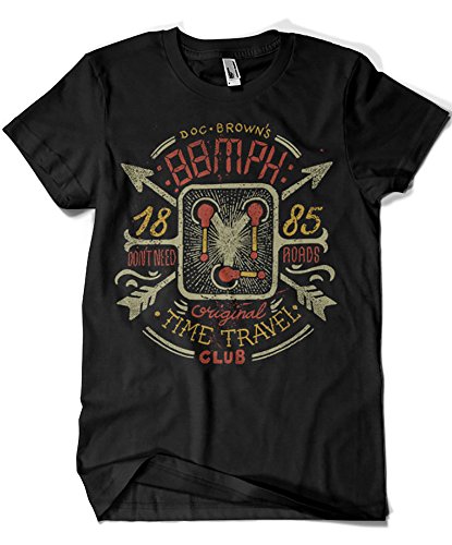 1406-Camiseta Regreso al Futuro - 88 mph (Azafran)-XL
